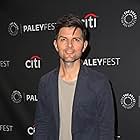 Adam Scott at an event for Ghosted (2017)