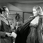 Barbara Bel Geddes and Curt Bois in Caught (1949)