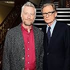 Billy Bragg and Bill Nighy at an event for Pride (2014)