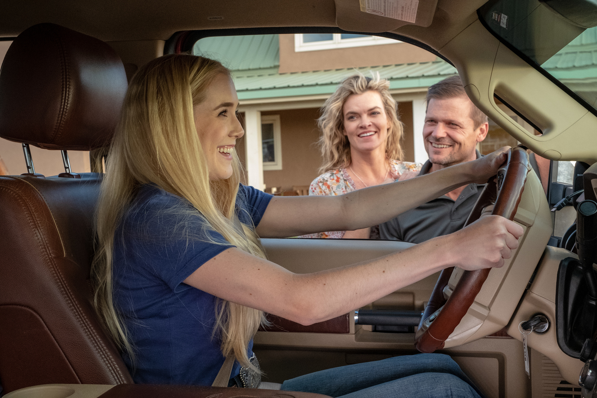 Bailey Chase, Missi Pyle, and Spencer Locke in Walk. Ride. Rodeo. (2019)