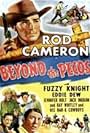 Rod Cameron, Eddie Dew, Jennifer Holt, Jack Ingram, and Fuzzy Knight in Beyond the Pecos (1945)