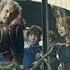 Liam Aiken, Emily Browning, Billy Connolly, Shelby Hoffman, and Kara Hoffman in A Series of Unfortunate Events (2004)
