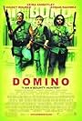 Mickey Rourke, Keira Knightley, and Edgar Ramírez in Domino (2005)