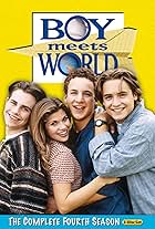 Danielle Fishel, Ben Savage, Will Friedle, and Rider Strong in Boy Meets World (1993)
