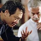 Sam Elliott and Ang Lee in Hulk (2003)