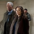 Morgan Freeman and Marion Cotillard in The Dark Knight Rises (2012)