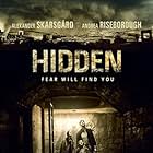 Alexander Skarsgård, Andrea Riseborough, and Emily Alyn Lind in Hidden (2015)