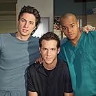 Ryan Reynolds, Zach Braff, and Donald Faison in Scrubs (2001)