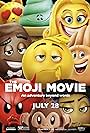 Patrick Stewart, Sean Hayes, James Corden, Anna Faris, Maya Rudolph, Rob Riggle, and T.J. Miller in The Emoji Movie (2017)