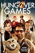 Jamie Kennedy, Tara Reid, Herbert Russell, Mark Harley, Ben Begley, Terrence Julien, and Rita Volk in The Hungover Games (2014)