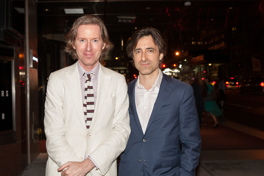 Noah Baumbach and Wes Anderson in Mistress America (2015)