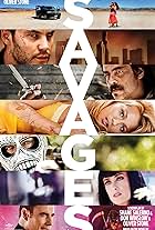 Salma Hayek, John Travolta, Benicio Del Toro, Blake Lively, and Taylor Kitsch in Savages (2012)