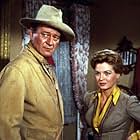 John Wayne and Angie Dickinson in Rio Bravo (1959)