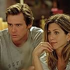 Jennifer Aniston and Jim Carrey in Bruce Almighty (2003)