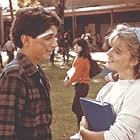 Elisabeth Shue and Ralph Macchio in The Karate Kid (1984)