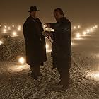 Hugh Jackman and Christopher Nolan in The Prestige (2006)