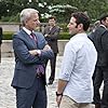 Campbell Scott and Mark Feuerstein in Royal Pains (2009)