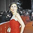 Simona Caparrini attending the Rome  International Film Festival's award ceremony.