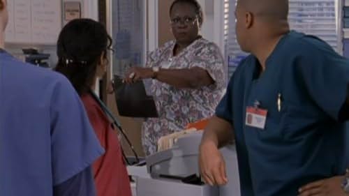 Zach Braff, Donald Faison, Judy Reyes, and Aloma Wright in Scrubs (2001)