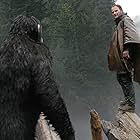 Jason Clarke and Andy Serkis in Dawn of the Planet of the Apes (2014)