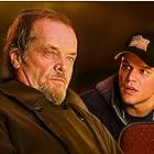 Jack Nicholson and Matt Damon in The Departed (2006)