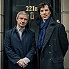 Martin Freeman and Benedict Cumberbatch in Sherlock (2010)
