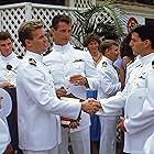 Tom Cruise, Val Kilmer, Tom Skerritt, Rick Rossovich, and Adrian Pasdar in Top Gun (1986)