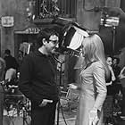 Peter Sellers with Britt Ekland On the set of "The Bobo" Warner Brothers 1967