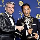 Charlie Brooker and William Bridges at an event for The 70th Primetime Emmy Awards (2018)