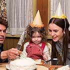 Macie Carmosino, Zac Efron, and Lily Collins in Extremely Wicked, Shockingly Evil and Vile (2019)