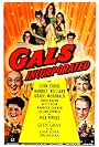 David Bacon, Maureen Cannon, Lillian Cornell, Leon Errol, Harriet Nelson, Betty Kean, Grace McDonald, and Minna Phillips in Gals, Incorporated (1943)