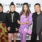 Sabrina Wu, Stephanie Hsu, Ashley Park, and Sherry Cola at an event for Joy Ride (2023)