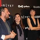 Cansu Dere, Onur Saylak, Sebnem Bozoklu, and Hakan Gunday at an event for Persona (2018)