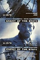 Will Smith and Gene Hackman in Enemy of the State (1998)