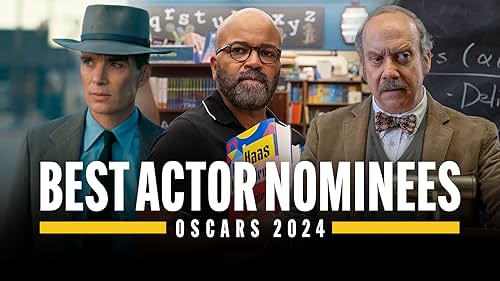 Who would you choose for Best Actor at the 96th Academy Awards between Paul Giamatti (The Holdovers), Cillian Murphy (Oppenheimer), Jeffrey Wright (American Fiction), Bradley Cooper (Maestro), and Colman Domingo (Rustin)?