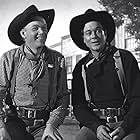 Harry Carey Jr. and Ben Johnson in Wagon Master (1950)