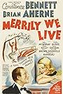 Brian Aherne and Constance Bennett in Merrily We Live (1938)