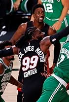 Bam Adebayo, Jaylen Brown, and Jae Crowder in 2020 Playoffs - Eastern Conference Finals Celtics vs Heat - Game 3 (2020)