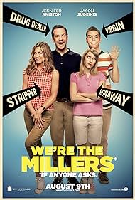 Jennifer Aniston, Emma Roberts, Jason Sudeikis, and Will Poulter in We're the Millers (2013)