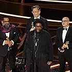 Questlove, Robert Fyvolent, Joseph Patel, and David Dinerstein at an event for The Oscars (2022)