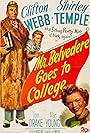 Shirley Temple and Clifton Webb in Mr. Belvedere Goes to College (1949)