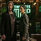 Keanu Reeves and Carrie-Anne Moss in The Matrix Resurrections (2021)