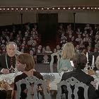 Stéphane Audran, Julien Bertheau, Jean-Pierre Cassel, Paul Frankeur, Bulle Ogier, Fernando Rey, and Delphine Seyrig in The Discreet Charm of the Bourgeoisie (1972)