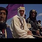 Anthony Quinn, Peter O'Toole, and Omar Sharif in Lawrence of Arabia (1962)