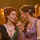 Lucy Lawless and Jaime Murray in Spartacus: Gods of the Arena (2011)