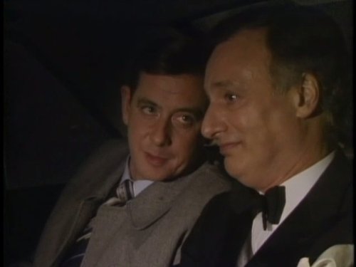 Paul Eddington and Derek Fowlds in Yes Minister (1980)