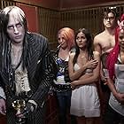 Reeve Carney, Christina Milian, Victoria Justice, Annaleigh Ashford, and Ryan McCartan in The Rocky Horror Picture Show: Let's Do the Time Warp Again (2016)