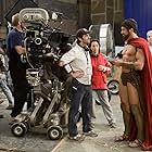 Gerard Butler and Zack Snyder in 300 (2006)