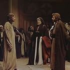 James Mason, Ian Holm, and Robert Powell in Jesus of Nazareth (1977)