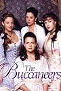 Mira Sorvino, Carla Gugino, Alison Elliott, and Rya Kihlstedt in The Buccaneers (1995)